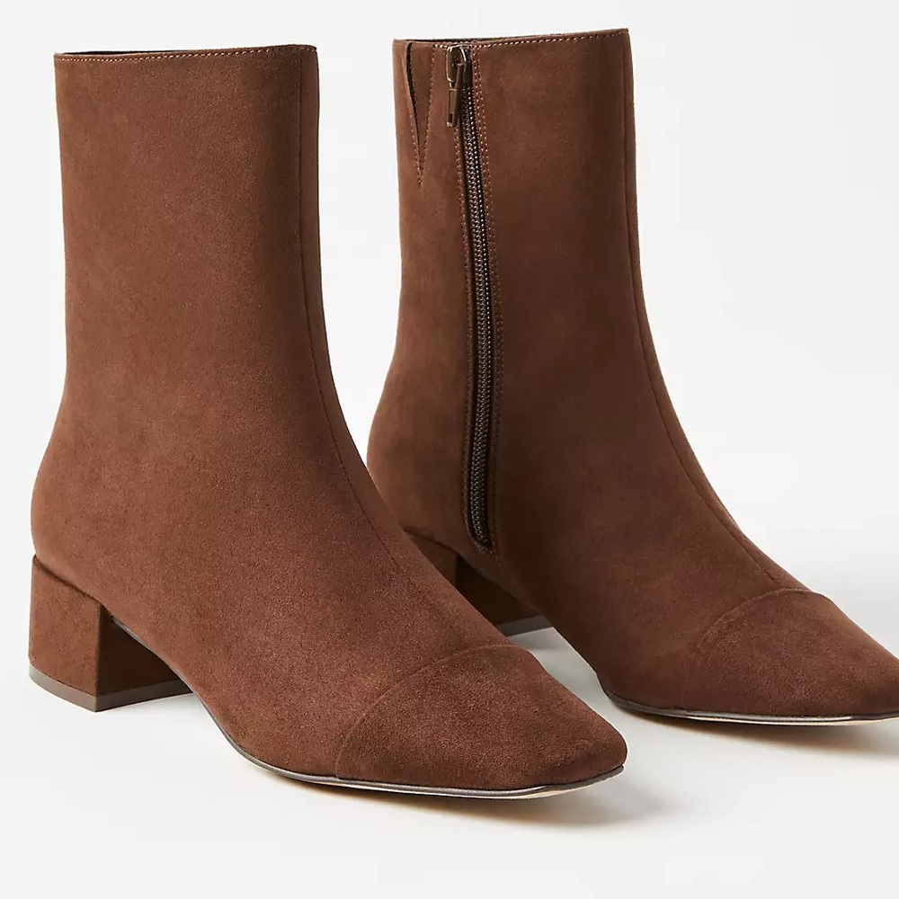 LOFT Brown Ankle Boots